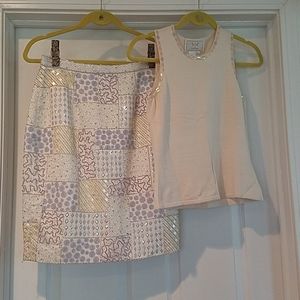 Vintage Vie by Victoria Royal Tank & Skirt